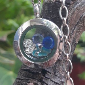 Origami Owl Locket Necklace